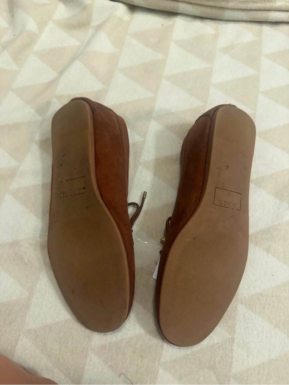 J crew antique oat boat shoes